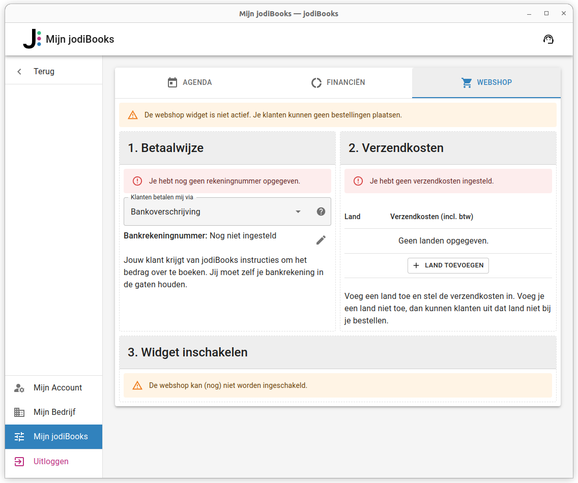 Bankoverschrijving betaalwijze